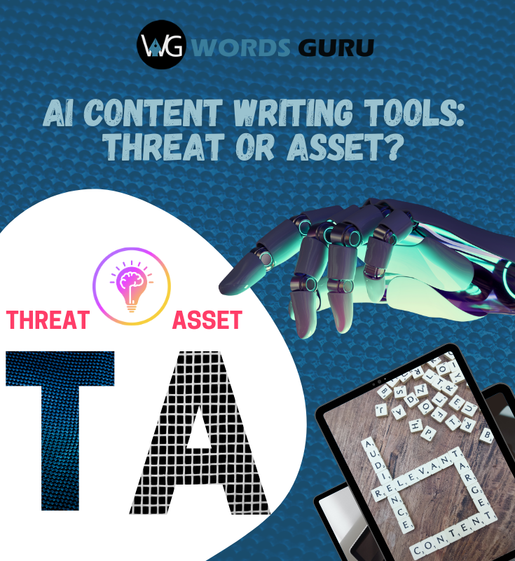 AI content writing tools : threat or Asset