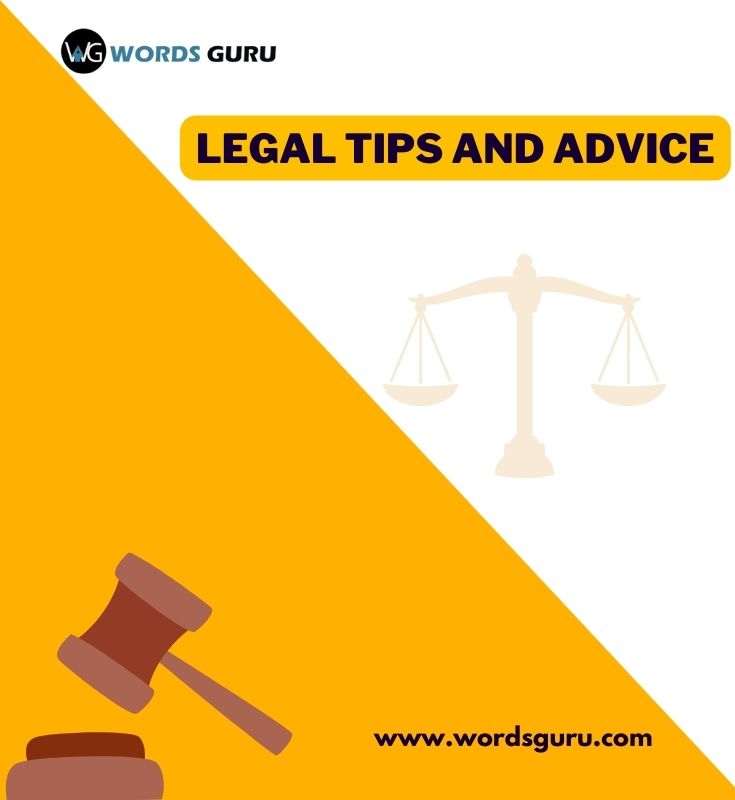legal tips and advice