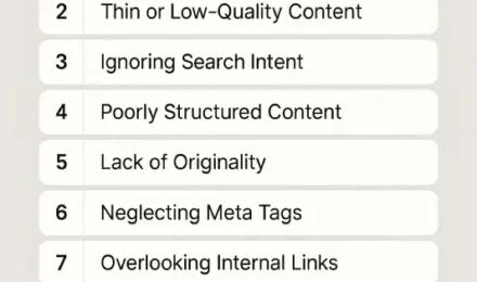 Are you consistently publishing content but still not getting ranked? Chances are, you're making one (or more) of these common content writing mistakes. From weak keyword strategies to poor meta descriptions, these errors can cost you rankings, traffic, and leads.