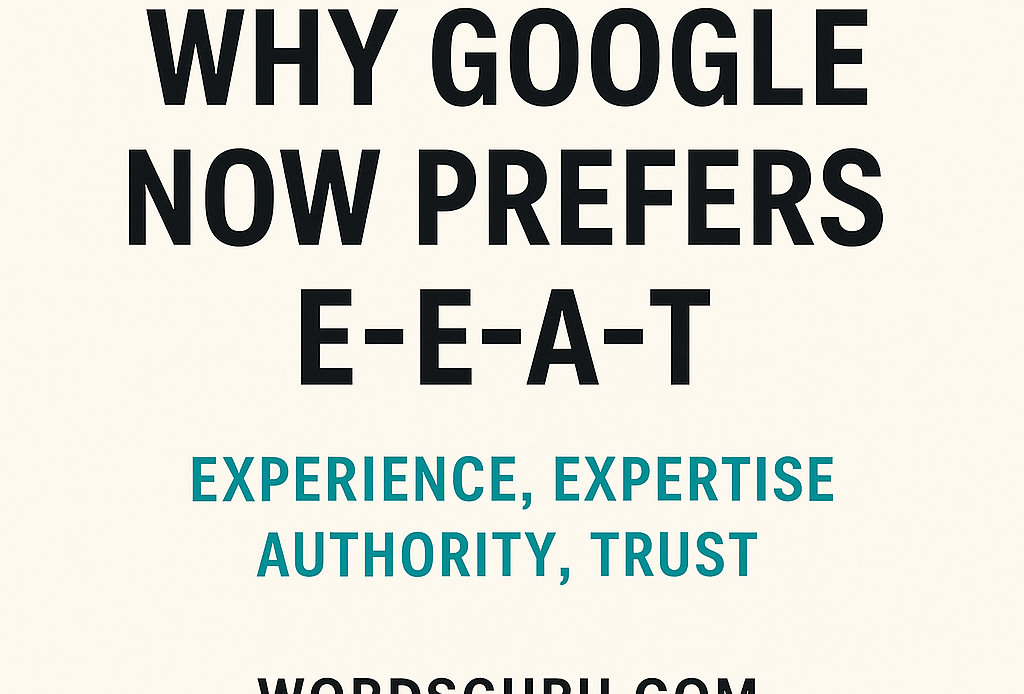 Explore how Google E-E-A-T (Experience, Expertise, Authority & Trust) is changing the way content quality is assessed and sites are ranked on SERPs.