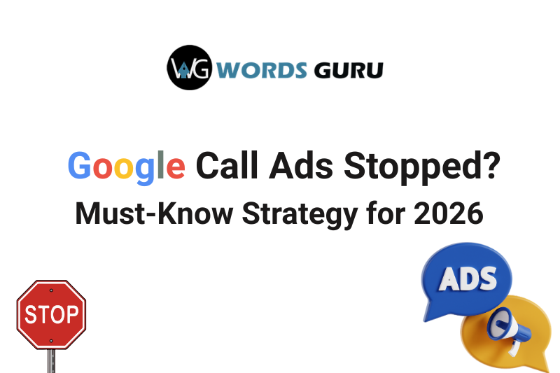 google call ads stopped 2026 solution